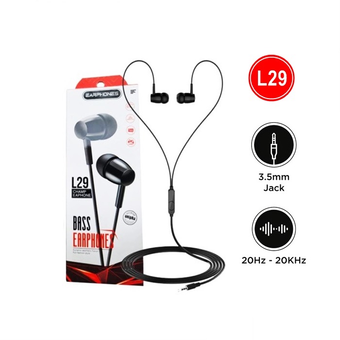 L29 discount champ earphone